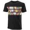 Wilson Photo CTN T-Shirt, Maglietta da Uomo, Cotone, Nero, Taglia L, WRA798501LG