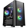 THERMALTAKE PC CASE V150-TG CA-1R1-00S1WN-00 *1VENTOLA NERA INCLUSA