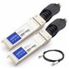 AddOn Networks J9283D-AO cavo InfiniBand e in fibra ottica 3 m SFP+ Nero, Grigio