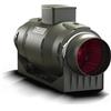 VORTICE Lineo Ventilatore a Condotto 160 mm Timer 510 m³/h Nero Opaco