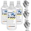 FAREN F200 ANTICALCARE CASSETTE WC FAREN 3 x 1000 ML + 3 PAIA GUANTI omaggio