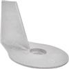 Anodo linguetta per bordo zinco 822157T2 progettato per uso fuoribordo per