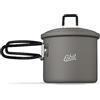 Esbit Pentola da campeggio 625 ml - Pentola da campeggio in alluminio anodizzato duro - incl. coperchio con pratica sospensione