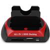 WLX Docking Station Multifunzionale usb 2.0 HDD Hard Disk Supporta 2.5 3.5 IDE SATA