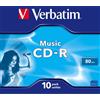 Verbatim 43365 CD R vergini (CD R 700 MB velocità 16x)
