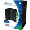 Mediarange 5 Custodie MediaRange 6 Posti 22mm NERE per CD / DVD in Confezione BOX35-6