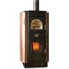 Clementi Termostufa A Legna 20 kW Elite Idro Con Forno E Kit Sanitario Clementi Ramato