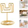 24 Pcs Porta Promemoria in Metallo Clip Carte Segnaposto Per Matrimonio