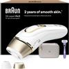 Braun Silk·Expert Pro 5 Epilatore Luce Pulsata, 2 Testine, PL5157 Oro