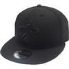 New Era Miami Heat Black On Black NBA Snapback Cap 9fifty OSFA Limited