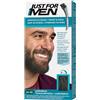 Just For Men Colore baffi e barba marrone scuro, elimina i capelli grigi per un look più spesso e pieno - M45