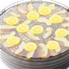 Round Silicone Dehydrator Sheets White Reusable Food Dryer Liners for Home Use