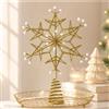 for corona Fiocco di Neve in Ferro Classico per for decorazione di Natale Mis