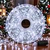 PANW Catena Luci Natale 2000 Micro LED Grappolo 30m IP44 8 Giochi Interno Esterno