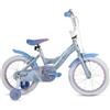 Sport1 Bicicletta Frozen per Bambini 16 Pollici Celeste Bici Bambina Rotelle