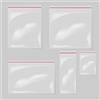 Stella pack Confezione da 100 sacchetti con chiusura ermetica da 10 x 10 cm, resistenti, igienici e per alimenti, sacchetti trasparenti con chiusura lampo, versatili, sigillabili per artigianato, gioielli e