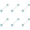 Per Serrature Sedile per wc Pet-Safe ABS 230mm x 48mm 6pz Installazione Attrez