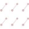 Per Serrature Sedile per wc Pet-Safe ABS 230mm x 48mm 6pz Installazione Attrez