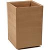 HowHomely Vaso da fiori in legno Betonique ECO, altezza 60x40 cm