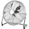 Ventilatore da Pavimento Terra in Metallo 100W con 3 Pale 45cm Motore 3 Velocità