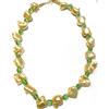 diWa Jewels Collana Donna Perle Pepite Gold Maiorca Argento 925 Elegante Handmade