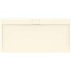 Ideal Standard - Ultra Flat S i.life, Piatto doccia rettangolare 180x90 in resina, Piletta di scarico lato lungo, Finitura opaca effetto pietra, Sabbia