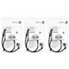 Volkswagen VW 3x Cavo Di Ricarica E Dati USB-C Da Micro-USB Premium 30 Cm 000051446BE