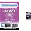 Red Glove - 100 Sapphire Sleeves Purple 56 x 87 SPPURPLE & 100 Sapphire Sleeves Blue 59x92 SPBLUE