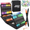 Does not apply PENNARELLI BRUSH PEN LETTERING 120 COLORI DOPPIA PUNTA FINE E GROSSA ARTISTI CAL