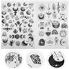Water Soluble Black Embroidery Sheet Stabilizer for Creative DIY Decor