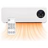TERMOCONVETTORE PTC ELETTRICO A PARETE 2000W CON TELECOMANDO STUFA CALDO BAGNO