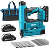 CHIODATRICE BRAD ELETTRICA A BATTERIA CALIBRO 18 PISTOLA SPARACHIODI CON 2 CARIC