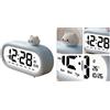 per for sveglia per for Luce Notturna con Animali Staccabili e Display LED per