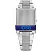 BULOVA 96C139 Computron LED Orologio Digitale Acciaio Inox Blu Dual Time Quartz