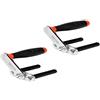 Pritex Yato YT-37440 Gambe Trasporto di PISTRE Gypsum-CARPPE, Argento Nero (V7L)