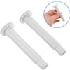 2Pcs Cooler Drain Plug Replacement Kit White Plastic Cooler Outlet Parts