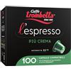 Caffe Trombetta Caffè Trombetta l'espresso più crema 100 Capsule compatibili Nespresso