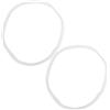 Reusable Silicone Seal Gasket for Meat Grinder Leakproof White Ring