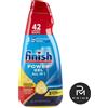 Finish Detersivo lavastoviglie gel Finish Powergel sgrassante Limone 42 lavaggi 940 ml