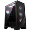 MSI MAG Forge 120A AIRFLOW Midi Tower Nero, Trasparente (MAG FORGE 120A AIRFLOW)
