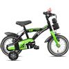 Legnano Mountain Bike acciaio 12 con rotelle BIMBO Black Green Glossy (1 vel)