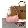 Coach Borsa a tracolla Coach Teri Mini CFF97 Signature Denim rosa chiaro outlet nuova