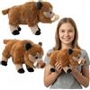 bez marki MASCOTTE DI PELUCHE A FORMA DI CINGHIALE MARRONE, PUMBA, REGALO PER BAMBINI, 30