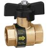 Caleffi Valvola a sfera da 3/4" con valvola di ritegno incorporata