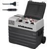 Frigorifero portatile con Compressore 12V 220V Frigo Congelatore con Ruote AC DC