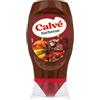 Calvé Salsa Barbecue, Top Down 250ml, intensa e perfetta per le grigliate | Con cipolla e salsa Worcestershire. Ideale con tutti i piatti a base di carne, costine alla griglia, pollo BBQ e burger.