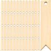 100 Pcs Trucioli Di Legno Fai Da Te Targhette Handmade Tag Vuoti