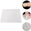 Reusable Silicone Door Bumpers Self Adhesive White Cabinet Protector Pads