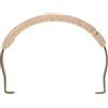 Rustic Khaki Teapot Handle Replacement Ceramic Compatible Kettle Grip