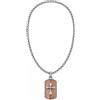 2jewels Collana in acciaio con ciondolo 2JEWELS uomo antiallergico moda casual